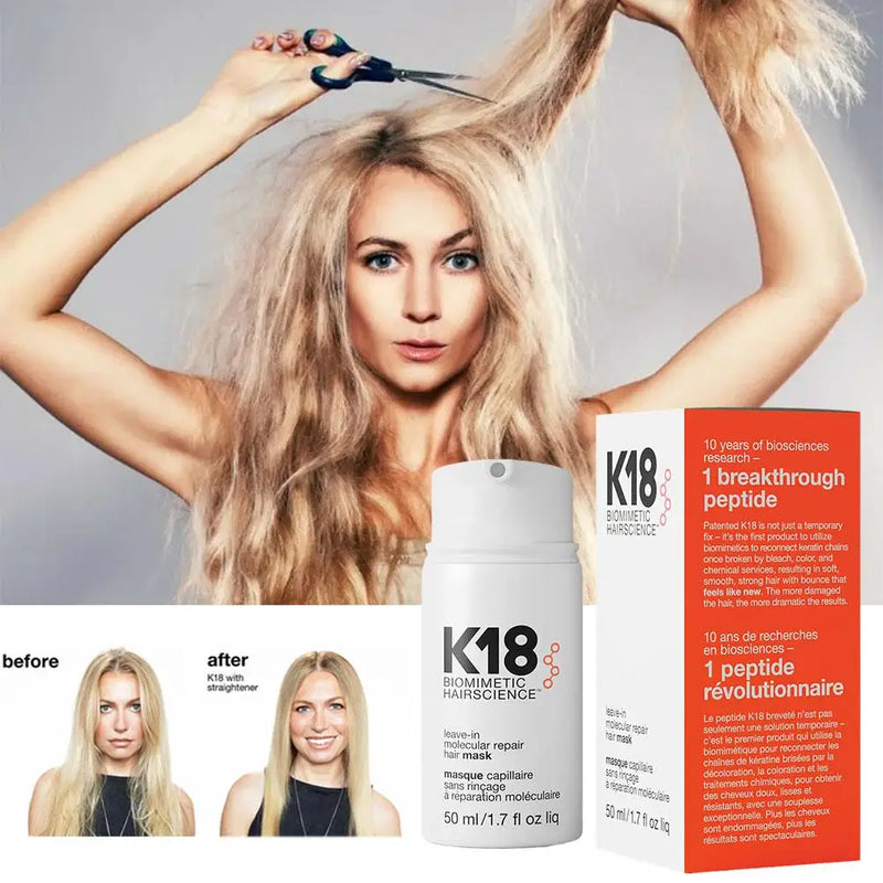 K18 Molecular Leave-In Hair Mask