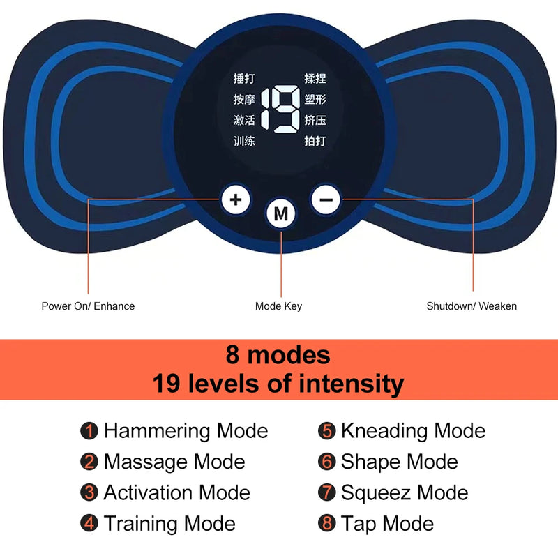 EMS Electric Neck Massager