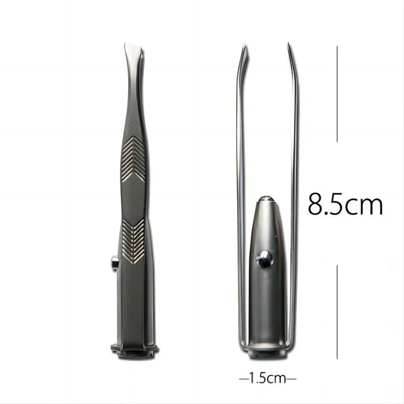 Eyebrow Tweezers with LED Light