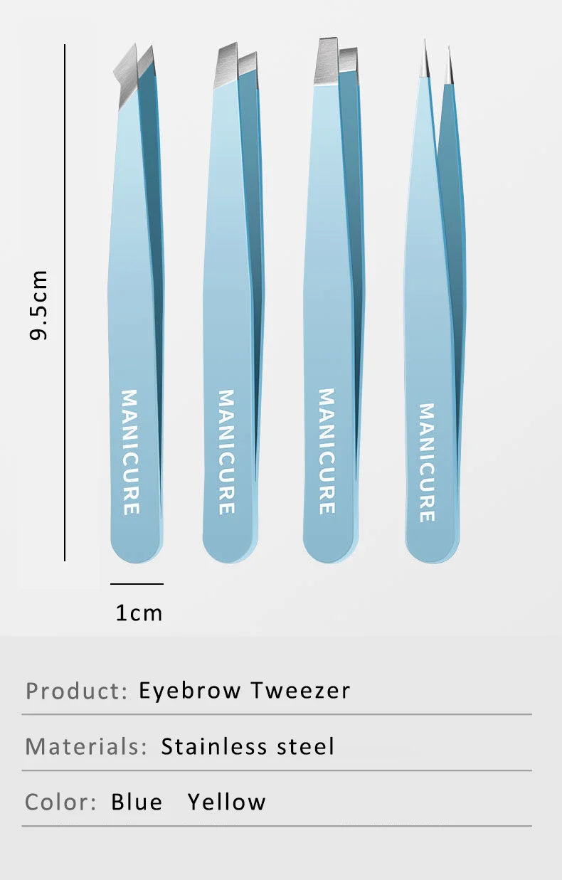 Ouriner Colorful Eyebrow Tweezers