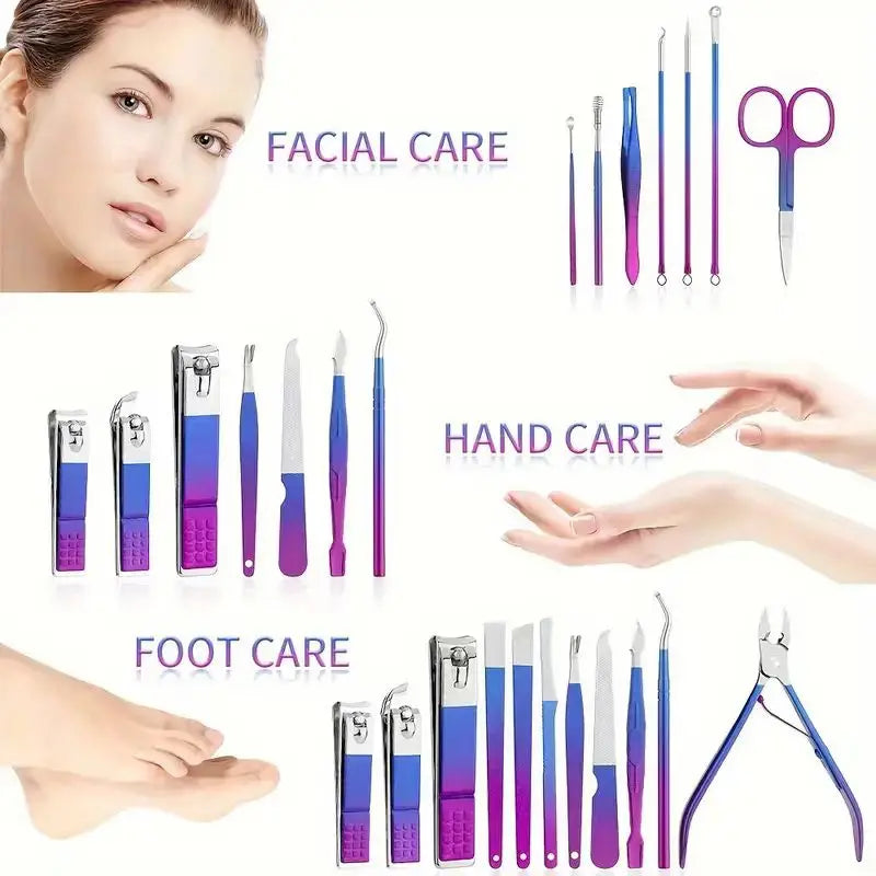 Professional Manicure and Pedicure Kit