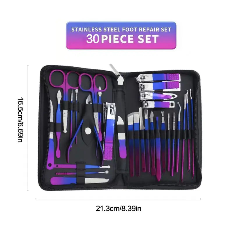 Professional Manicure and Pedicure Kit